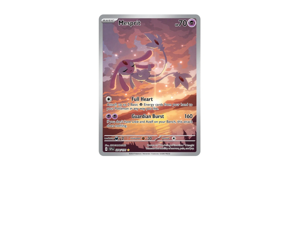 Pokémon Mesprit (SSP 204) - Surging Sparks