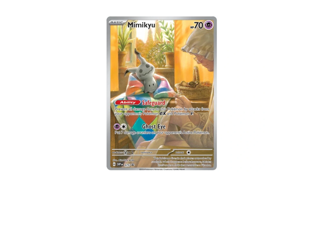 Pokémon Mimikyu (SVP 075) - SV Black Star Promos