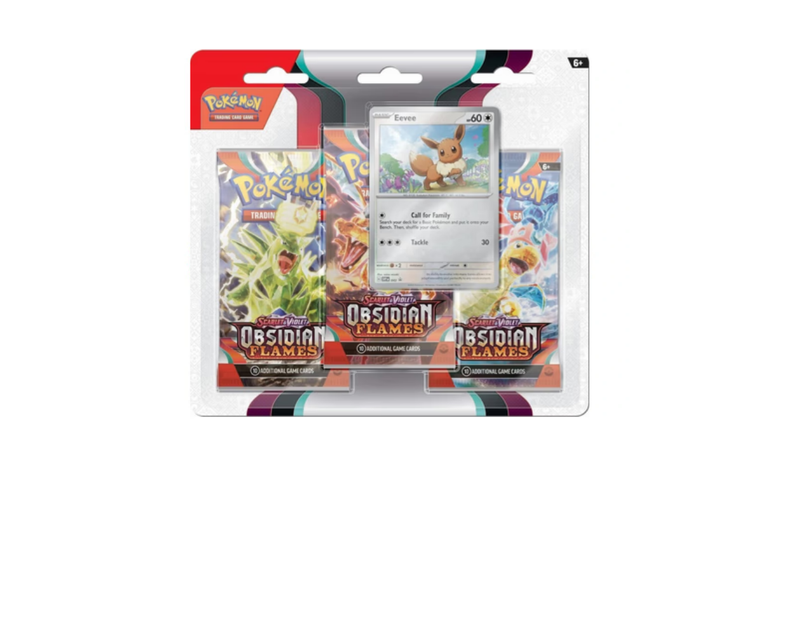 Pokémon Obsidian Flames: Eevee 3-Pack Blister