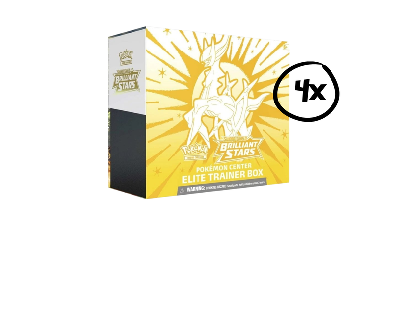 Pokémon Brilliant Stars Pokémon Center Elite Trainer Box case