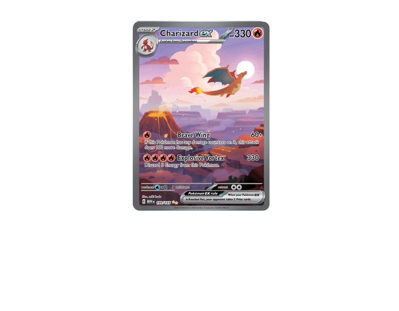 Pokémon Charizard ex (MEW 199) - 151