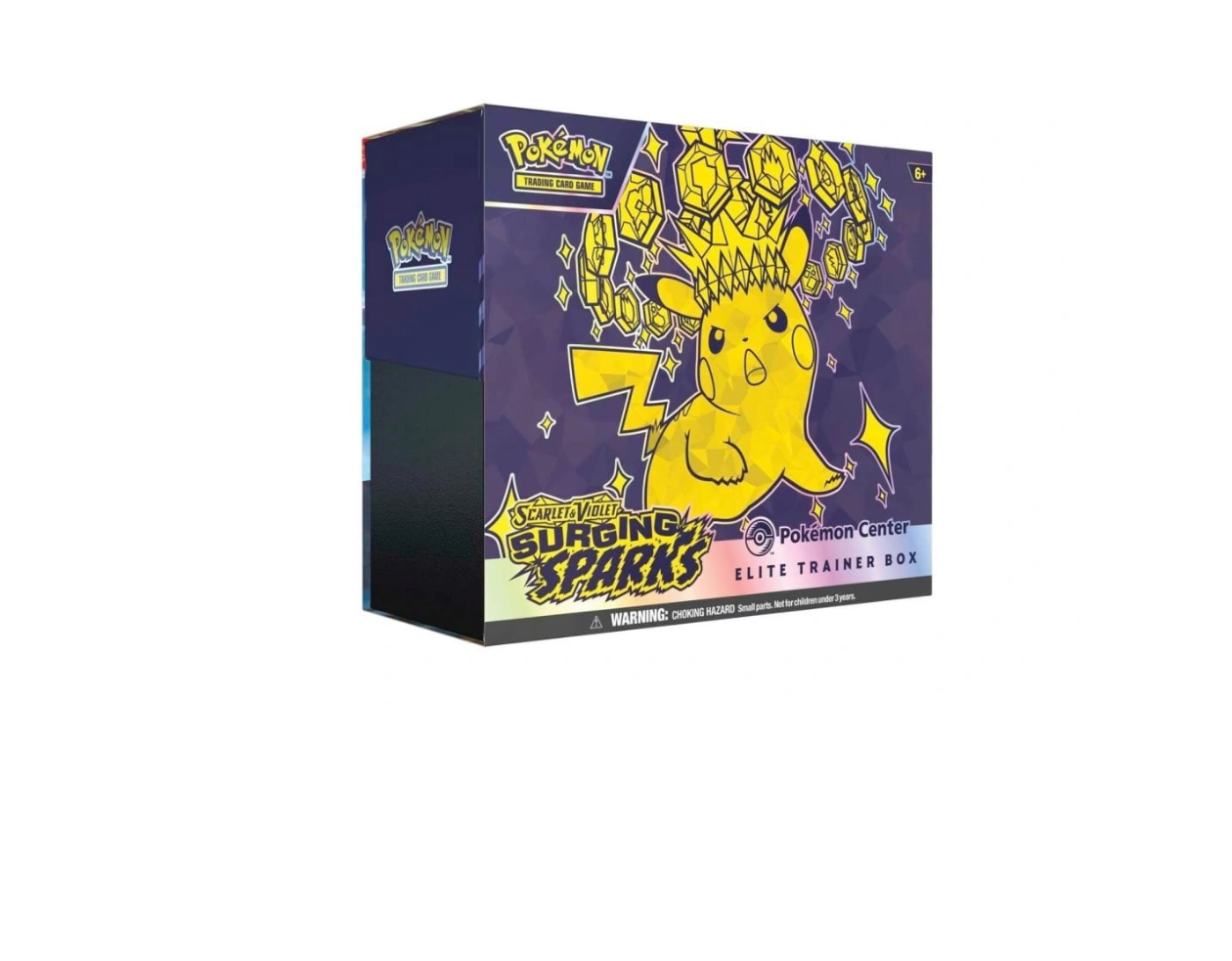 Pokémon Surging Sparks Pokémon Center Elite Trainer Box