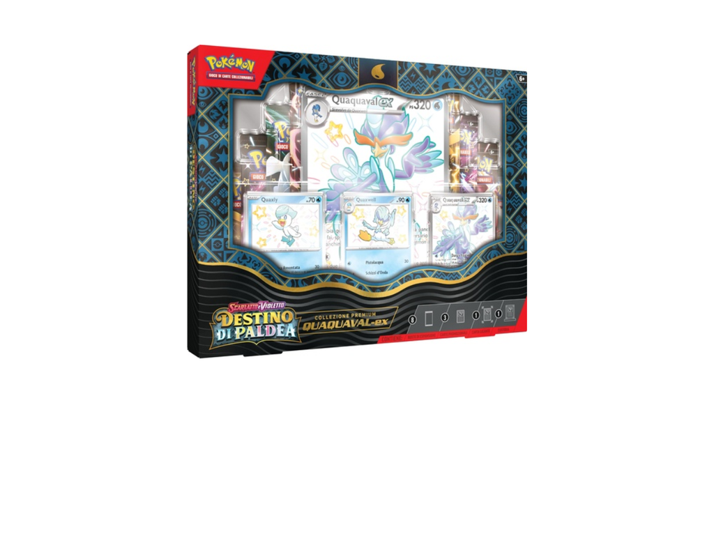Pokémon Paldean Fates: Quaquaval ex Premium Collection