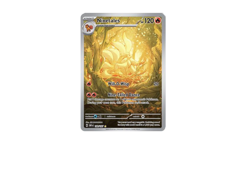 Pokémon Ninetales (OBF 199) - Obsidian Flames