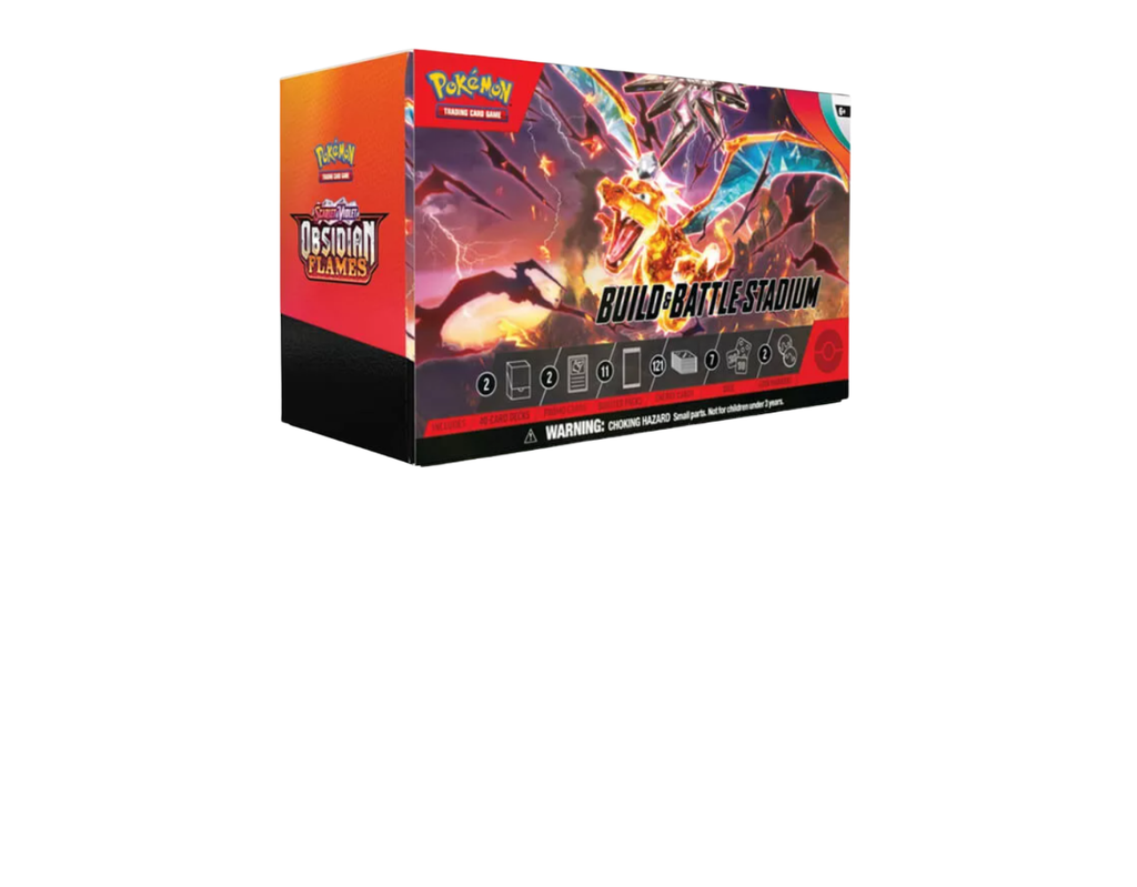 Pokémon Obsidian Flames Build & Battle Stadium Box