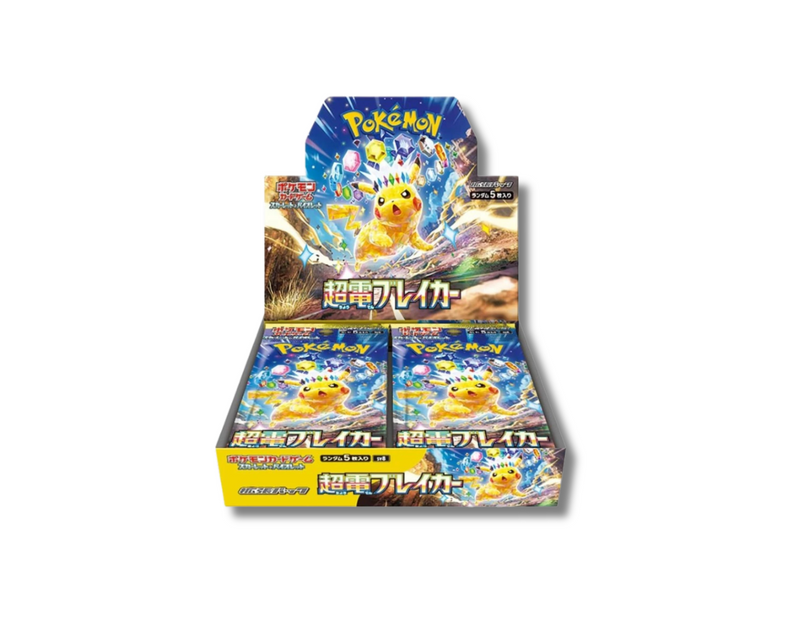 Pokémon Scarlet and Violet Super Electric Breaker Booster Box - japonský