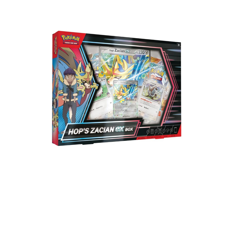 Pokémon TCG: Hop's Zacian ex Box