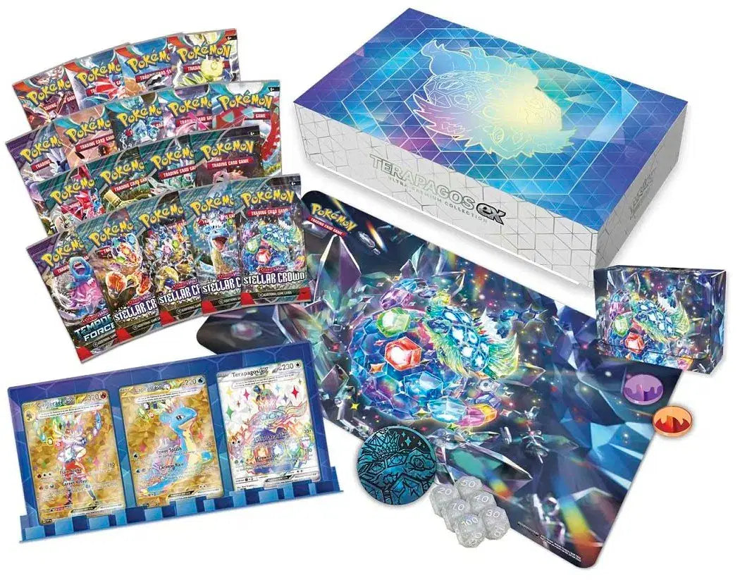 Pokémon TCG: Terapagos ex Ultra Premium Collection