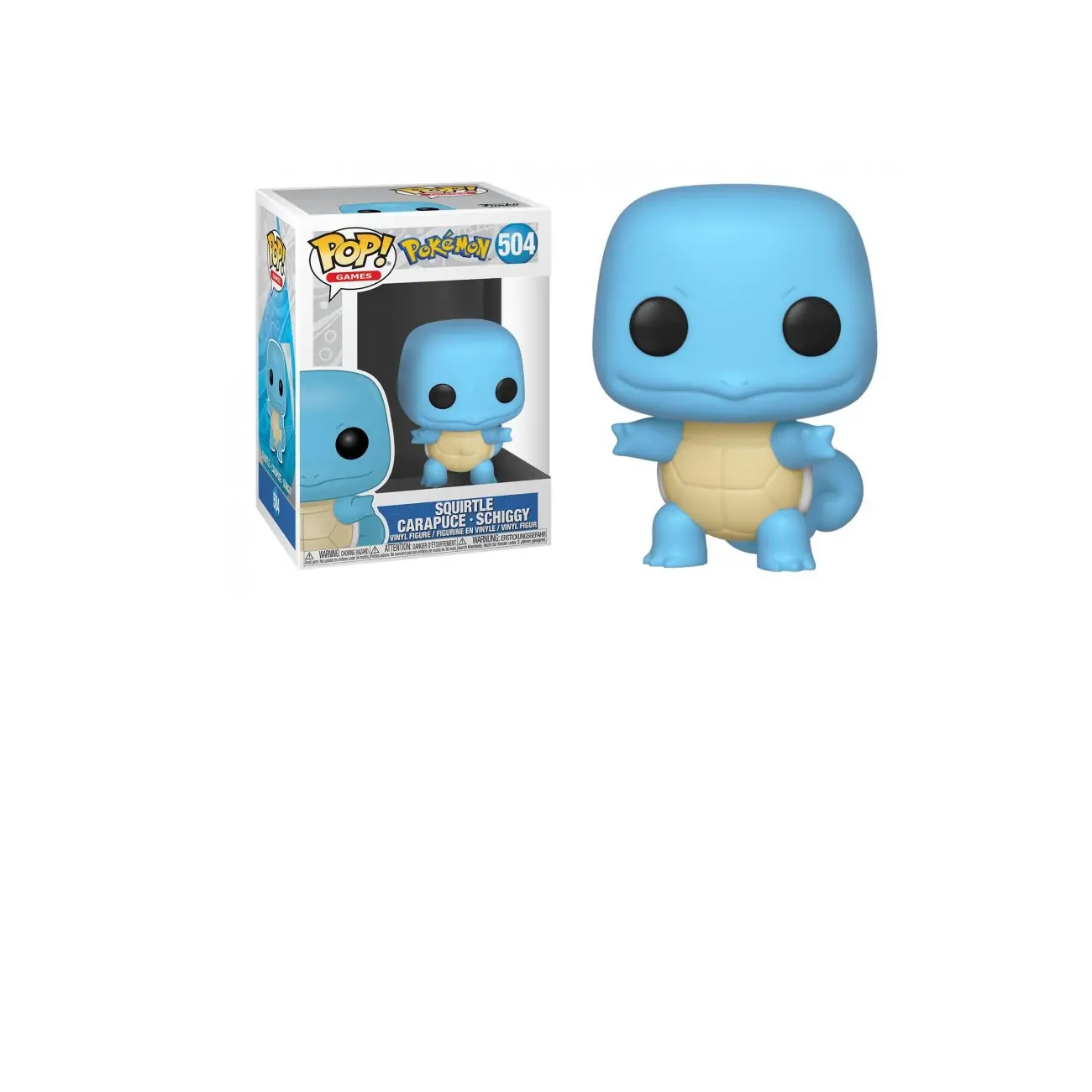 Funko POP! #504 Games: Pokémon - Squirtle