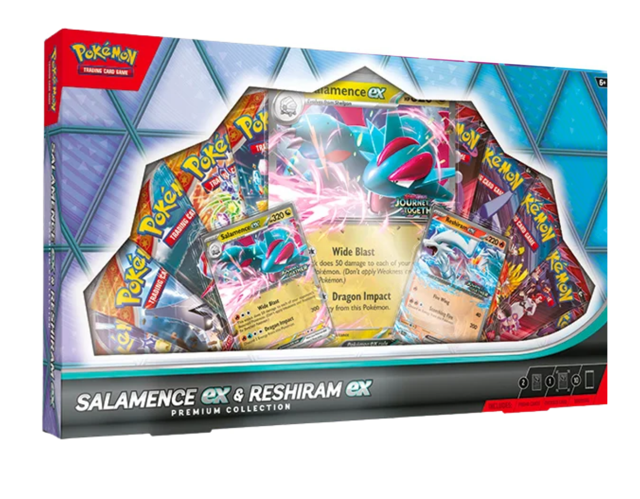 Pokémon Salamence ex & Reshiram ex Premium Collection