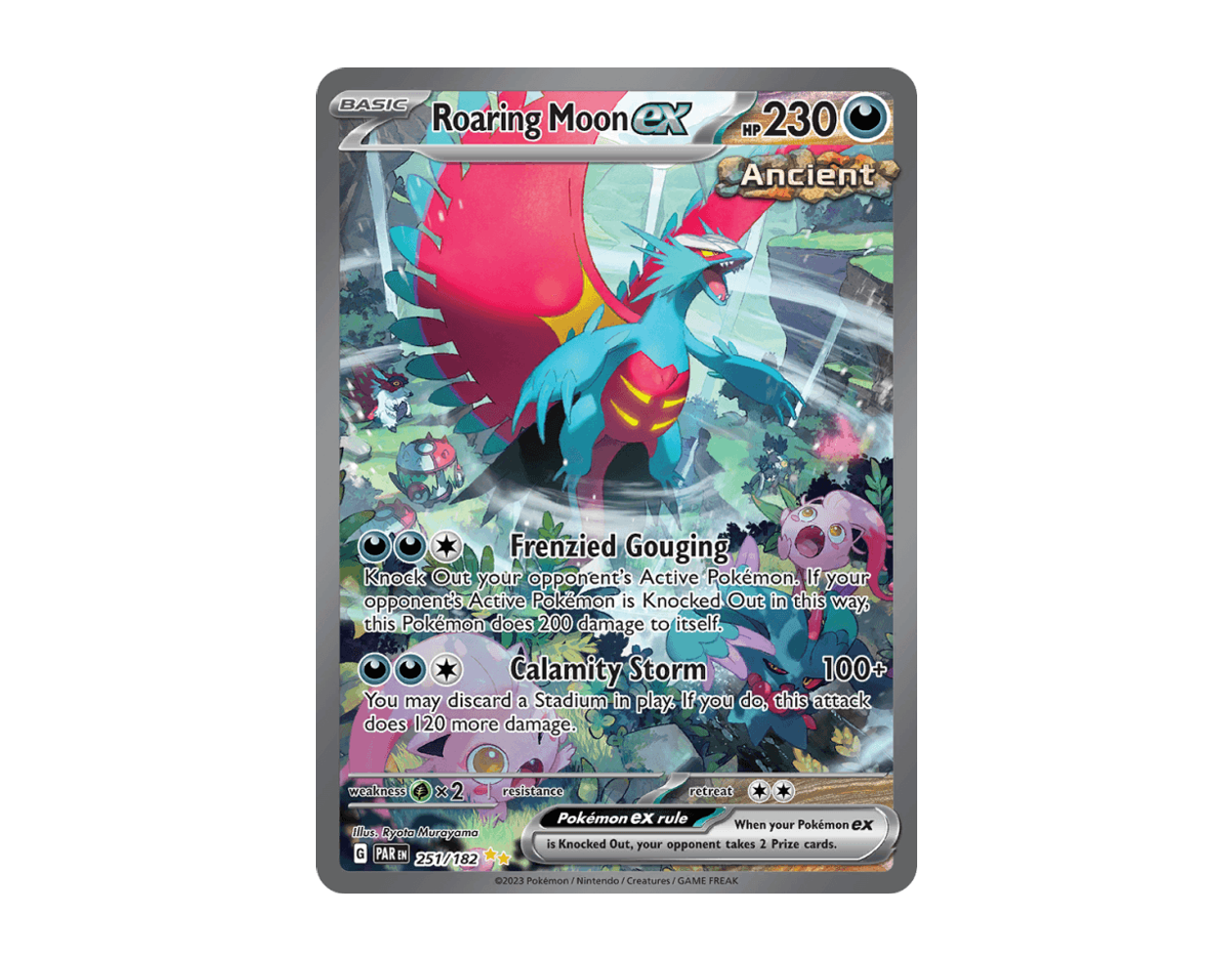 Roaring Moon ex PR 251/182 (Paradox Rift)