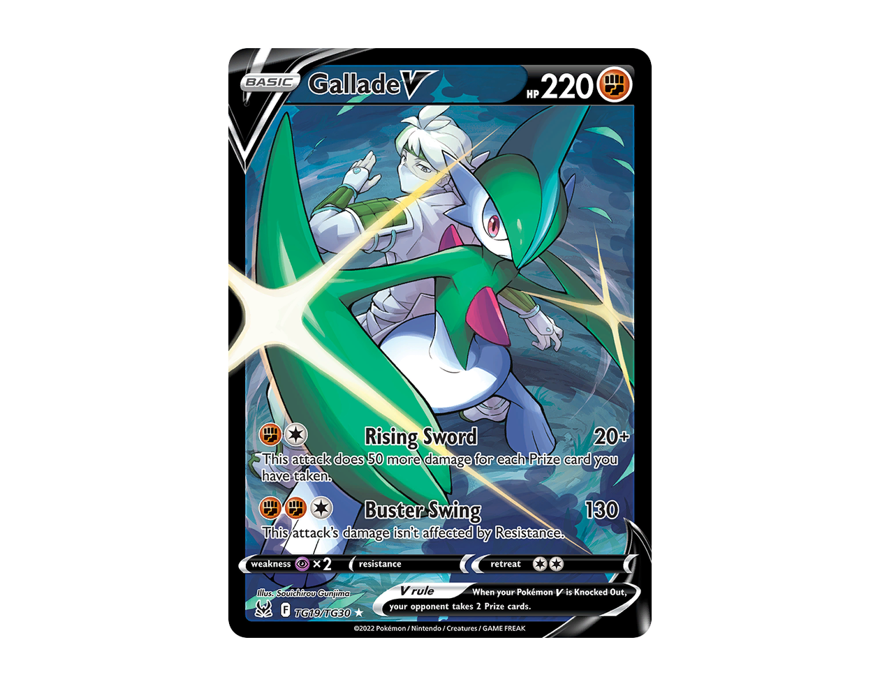 Gallade V LOTG TG19/30 (Lost Origin Trainer Gallery)