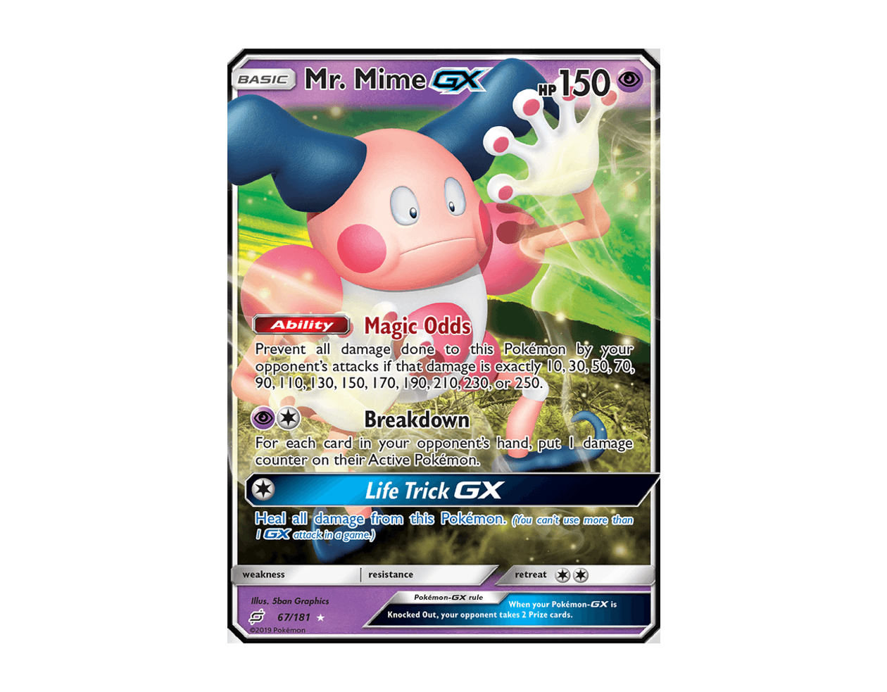 Mr. Mime GX TU 67/181 (Team Up)