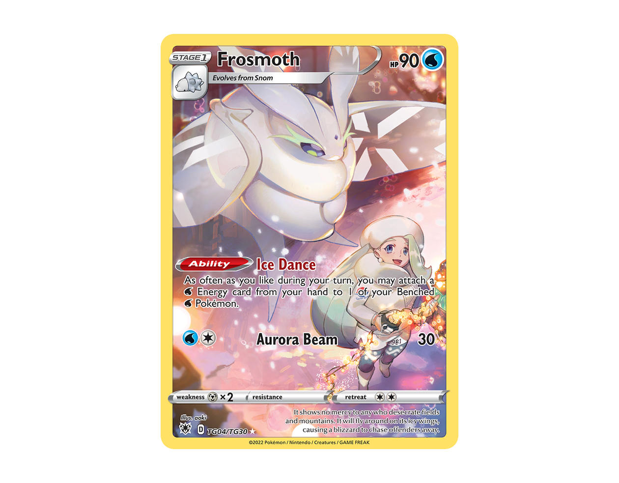 Frosmoth ARTG TG04/30 (Astral Radiance Trainer Gallery)