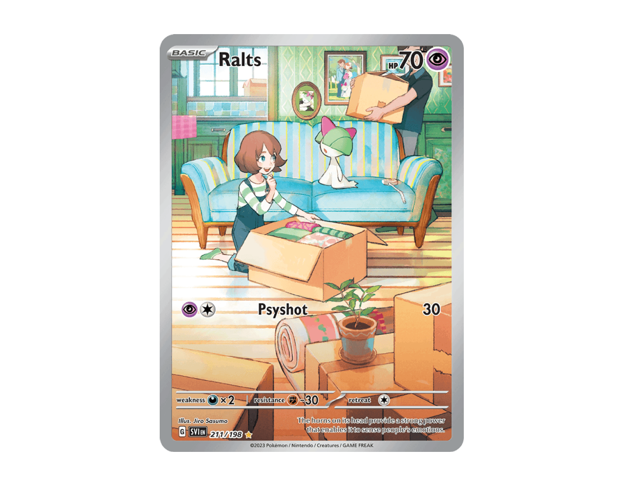 Ralts SV 211/198 (Scarlet & Violet)
