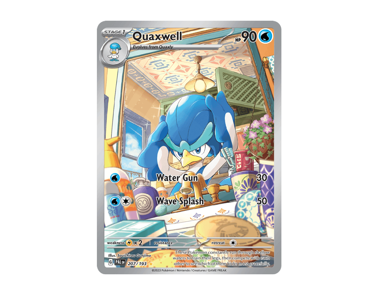 Quaxwell PE 207/193 (Paldea Evolved)