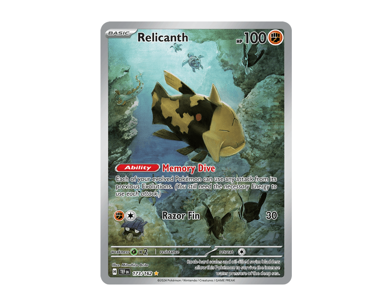 Relicanth TF 173/162 (Temporal Forces)