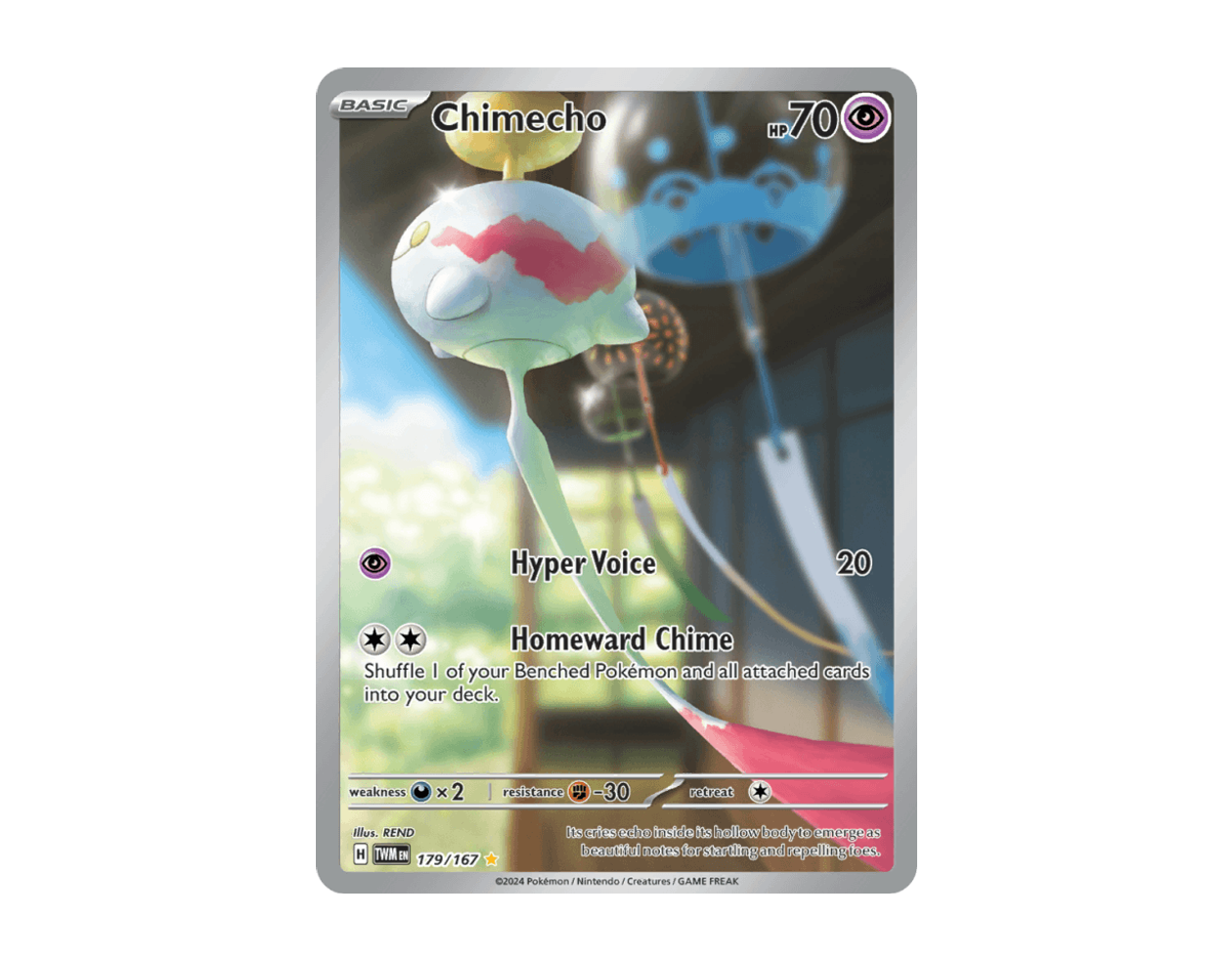 Chimecho TM 179/167 (Twilight Masquerade)