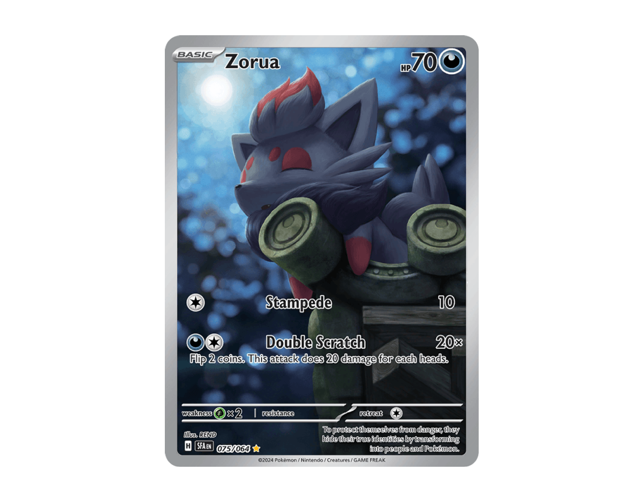Zorua SF 075/64 (Shrouded Fable)