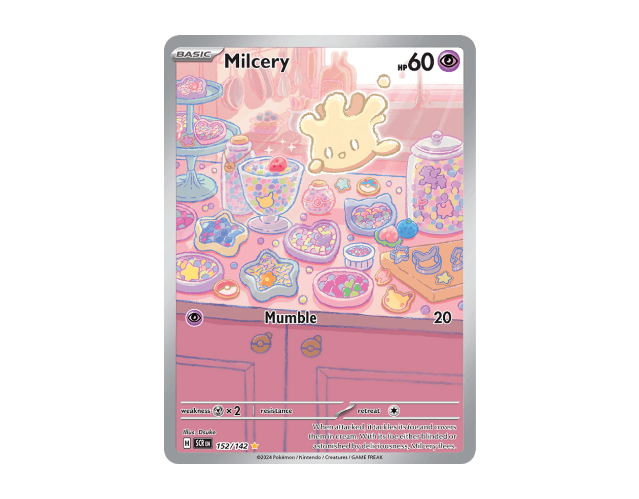 Milcery SC 152/142 (Stellar Crown)