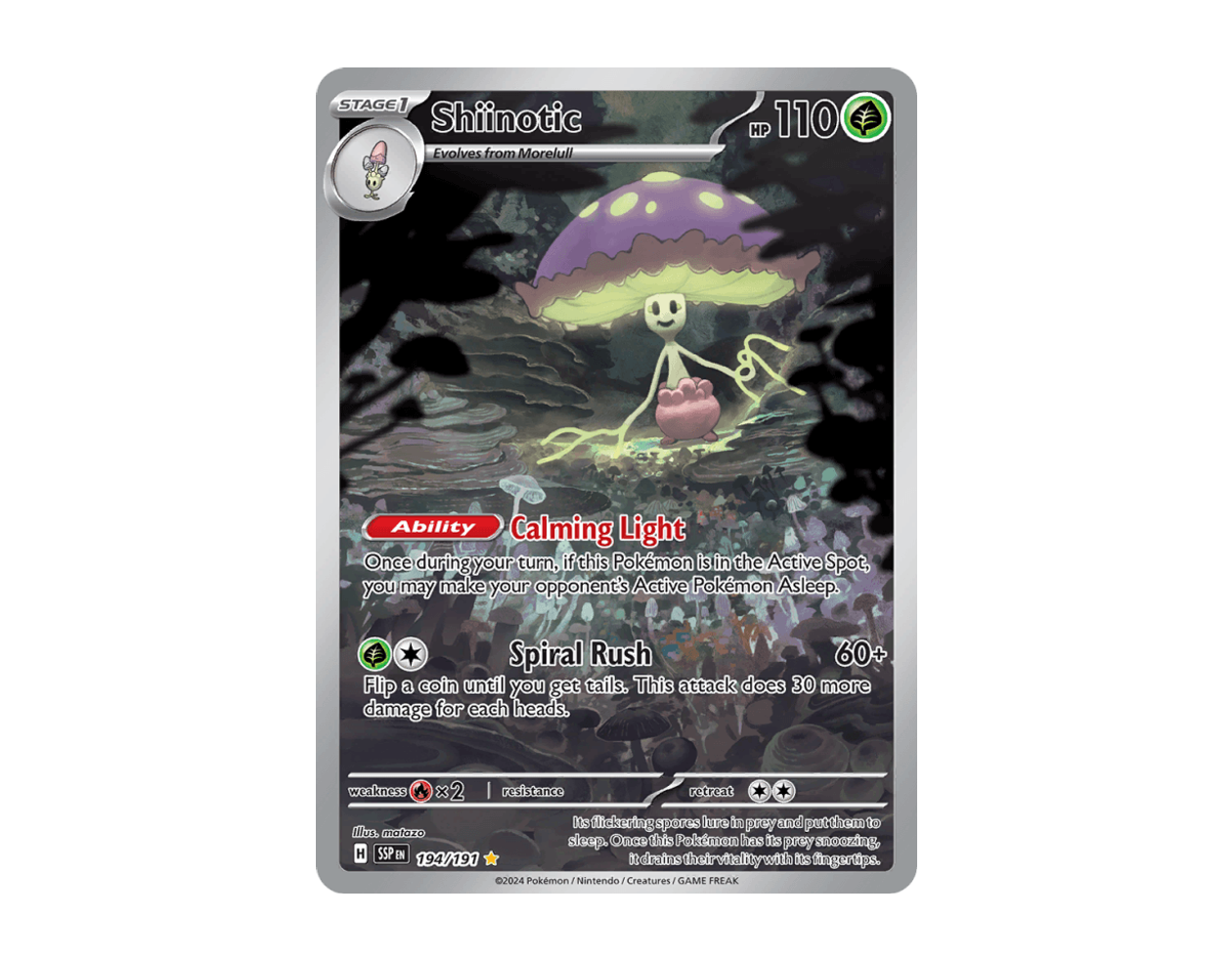 Shiinotic SS 194/191 (Surging Sparks)