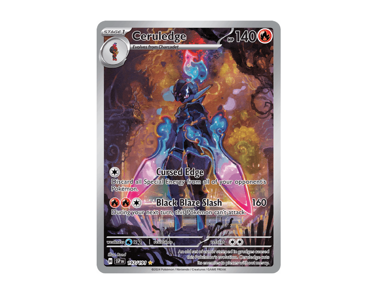 Ceruledge SS 197/191 (Surging Sparks)
