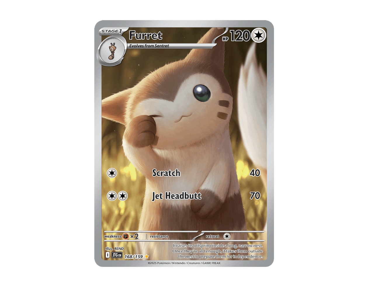 Furret JT 168/159 (Journey Together)