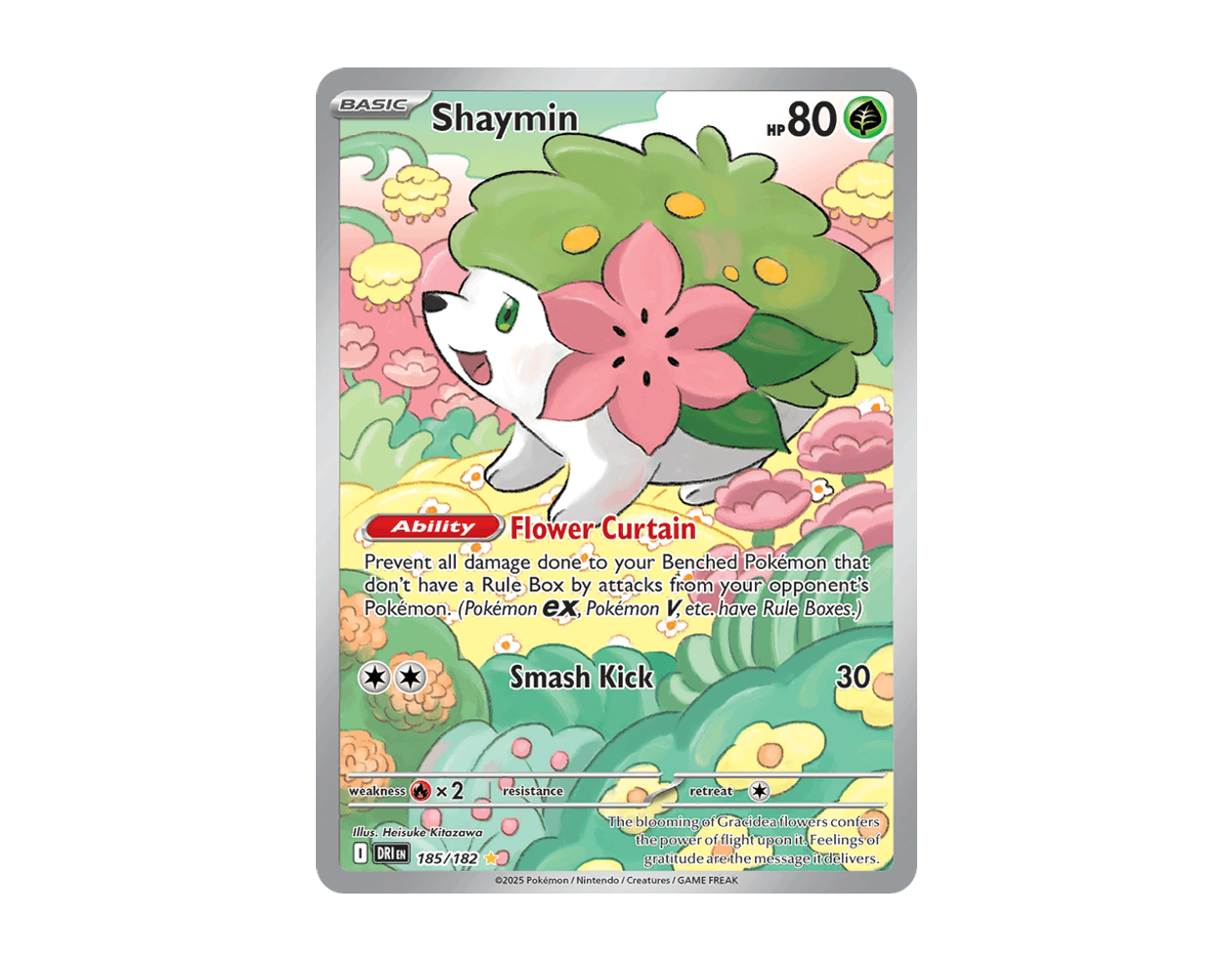 Shaymin DR 185/182 (Destined Rivals)