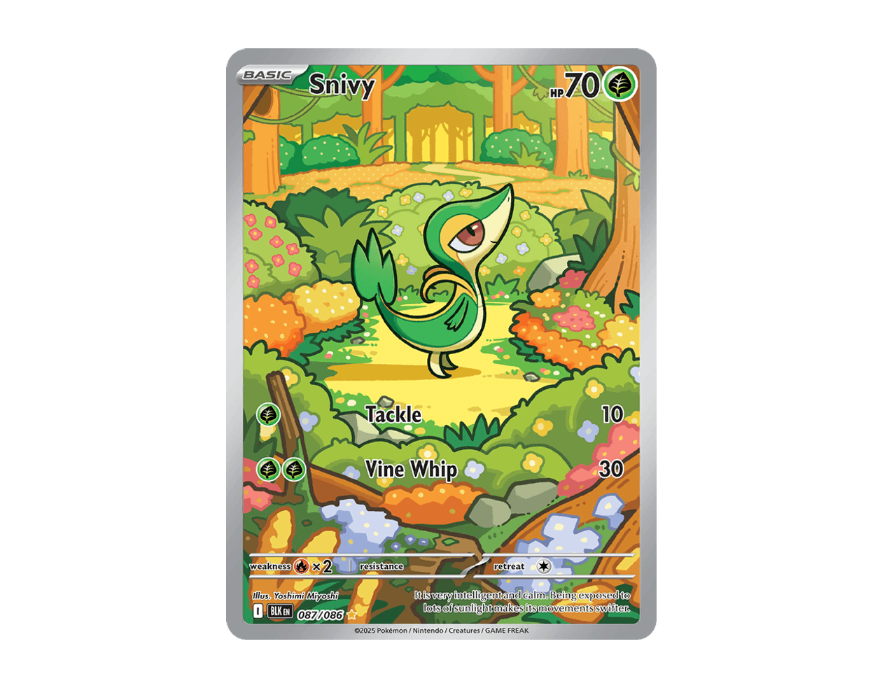 Snivy BB 087/86 (Black Bolt)