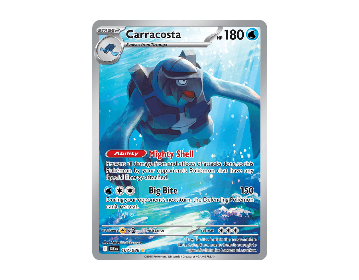 Carracosta BB 107/86 (Black Bolt)