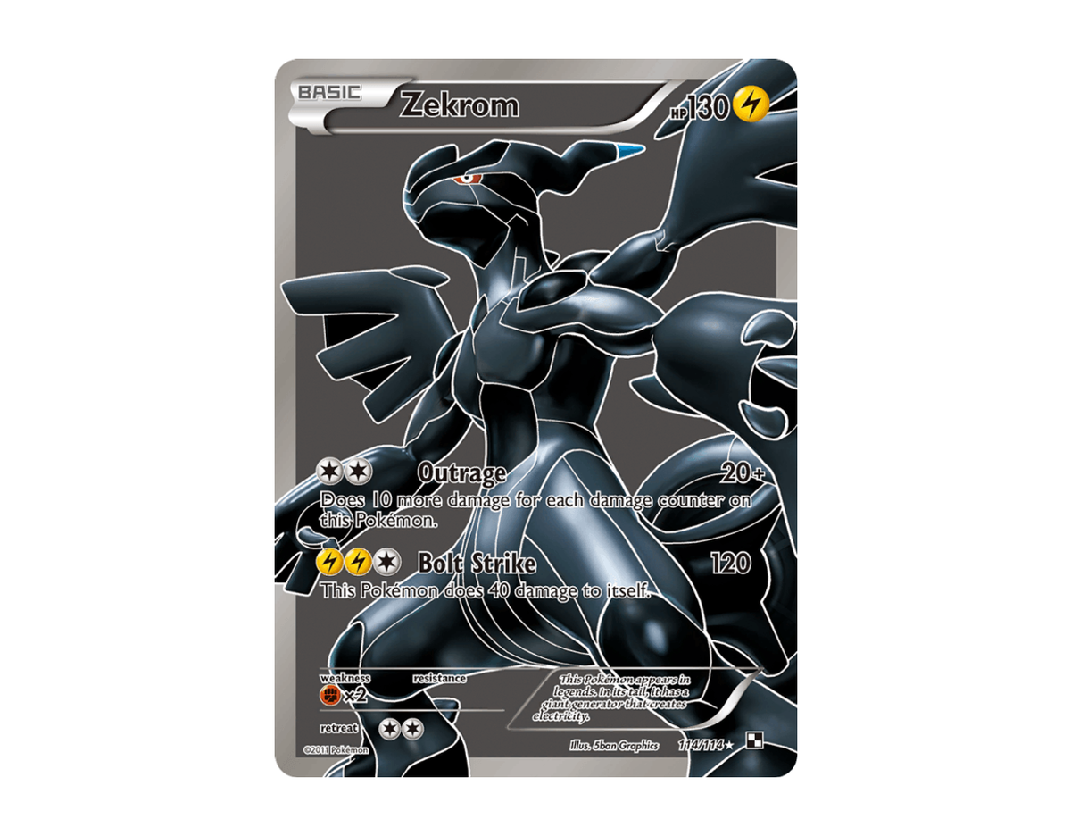 Zekrom BW 114/114 (Black & White)
