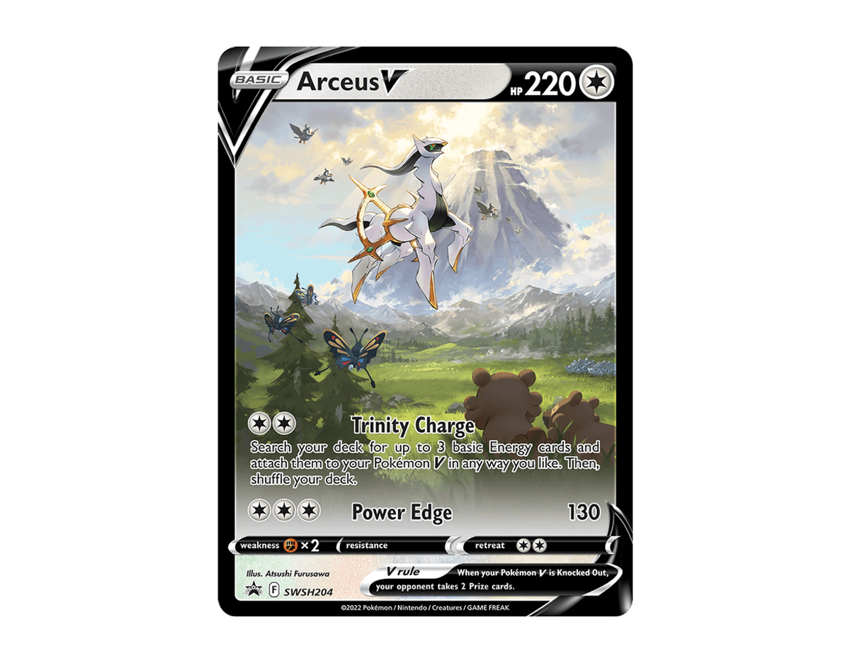 Arceus V SBSP SWSH204/307 (SWSH Black Star Promos)