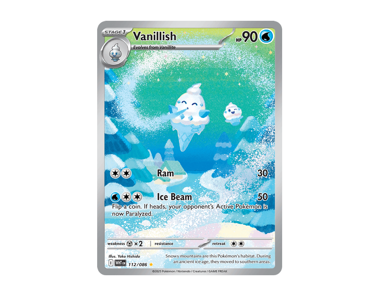 Vanillish WF 112/86 (White Flare)