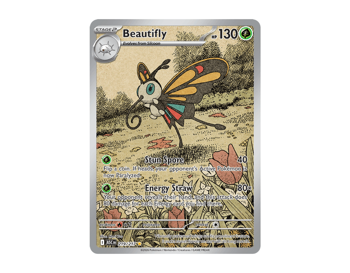 Beautifly AH 219/217 (Ascended Heroes)