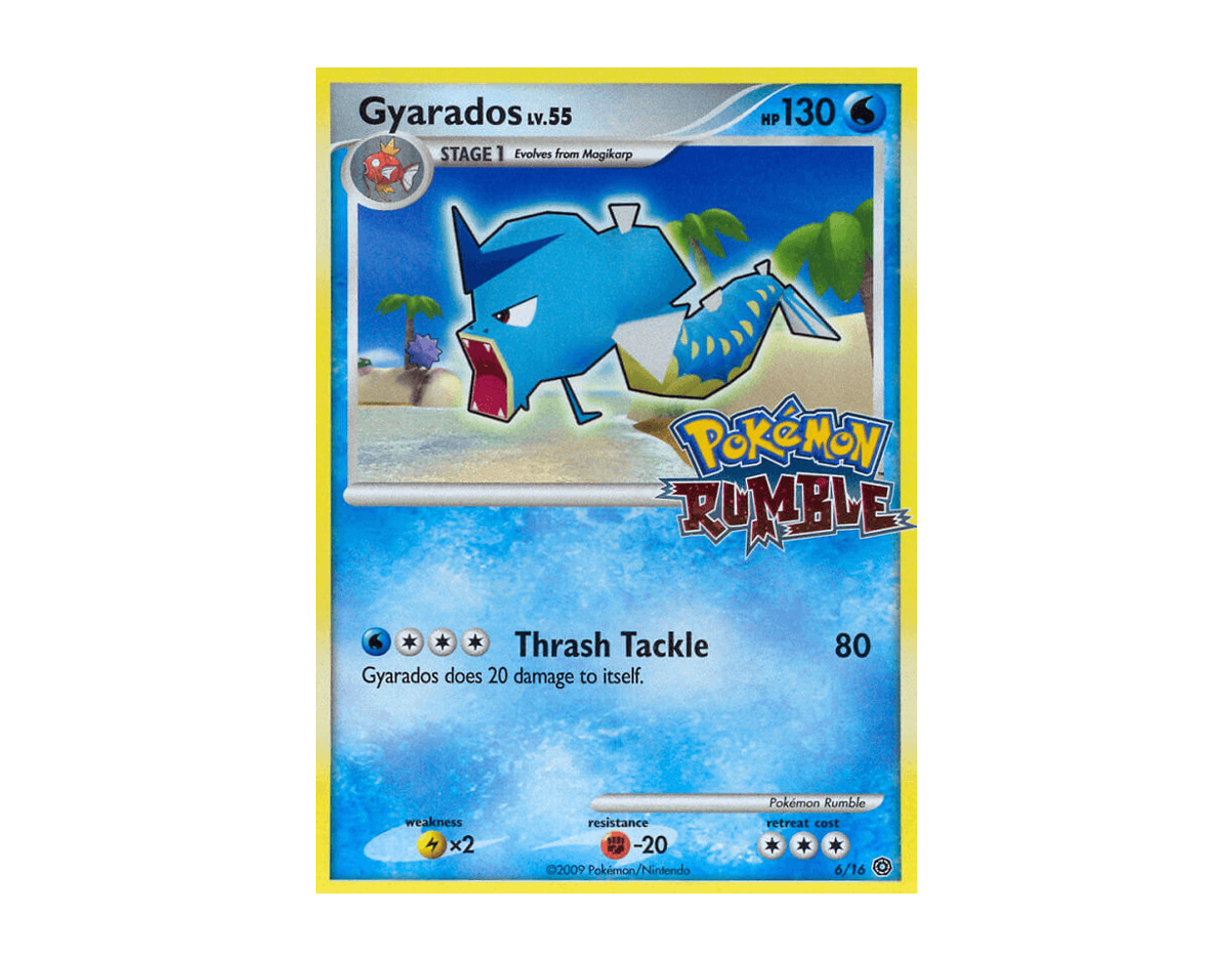 Gyarados PR 6/16 (Pokémon Rumble)