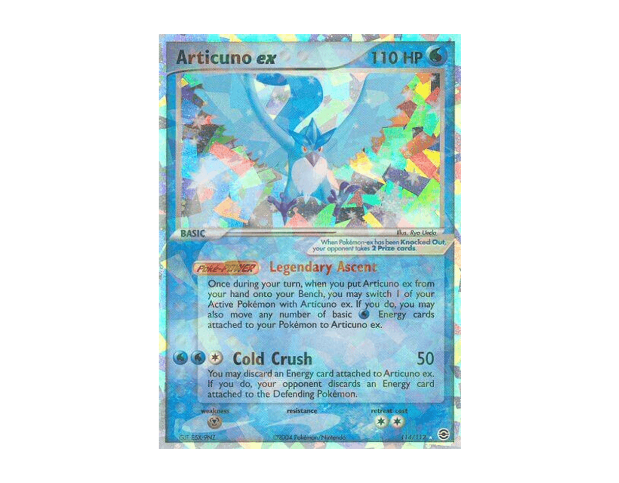 Articuno ex FL 114/112 (FireRed & LeafGreen)