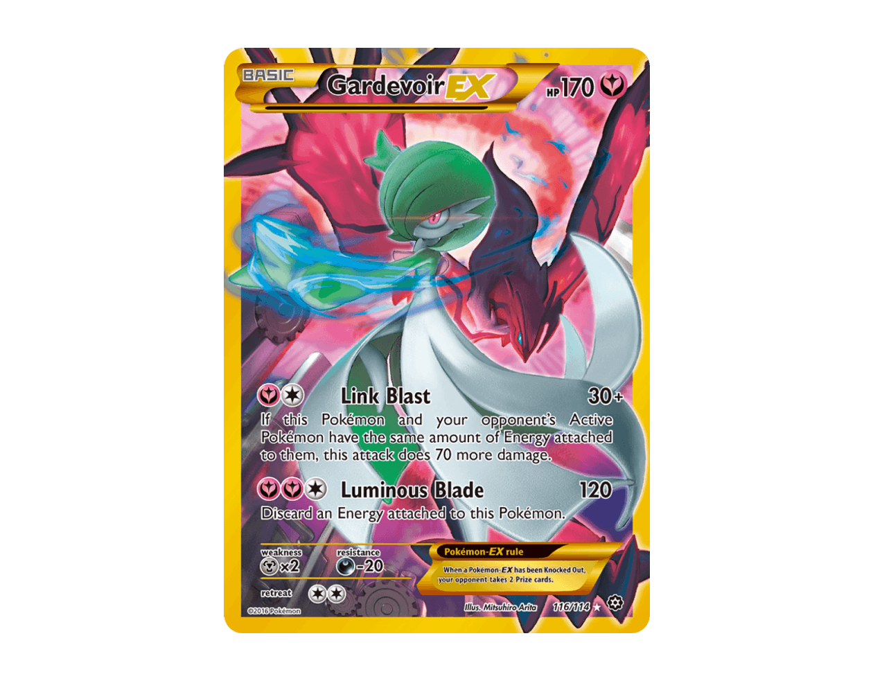 Gardevoir EX SS 116/114 (Steam Siege)