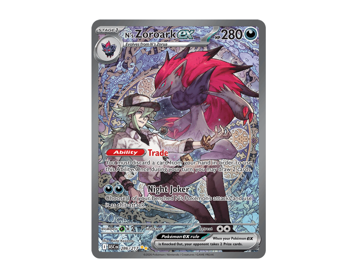 N's Zoroark ex AH 286/217 (Ascended Heroes)
