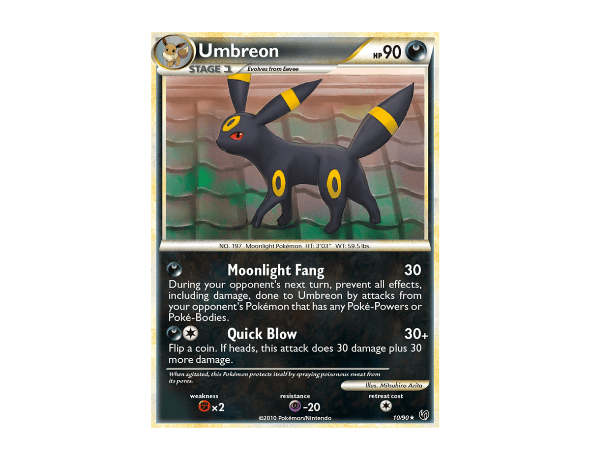 Umbreon UN 10/90 (Undaunted) - Holo