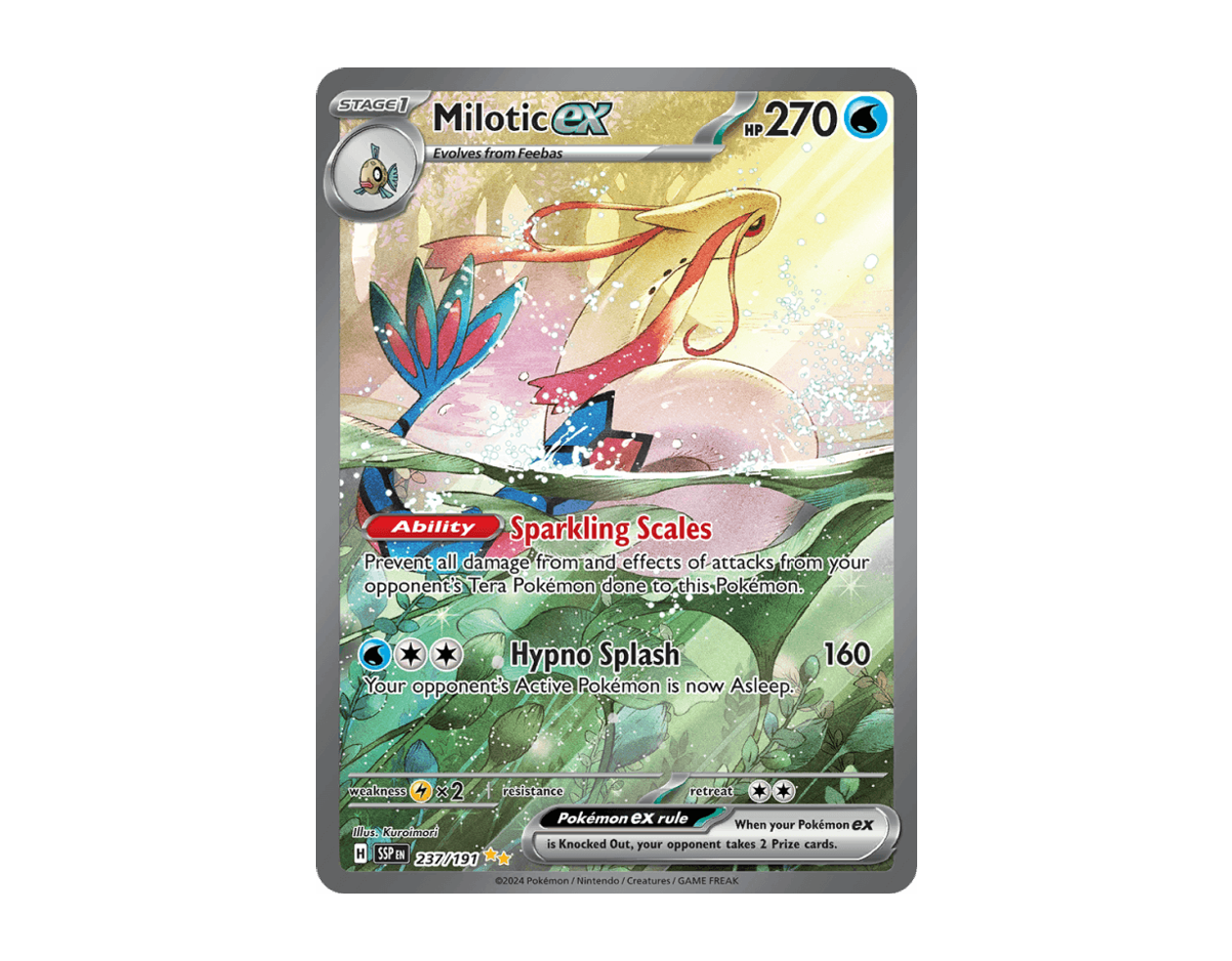 Milotic ex SS 237/191 (Surging Sparks)