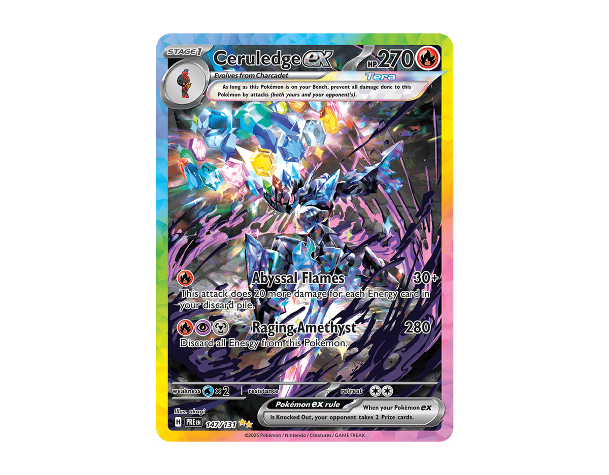 Ceruledge ex PE 147/131 (Prismatic Evolutions)