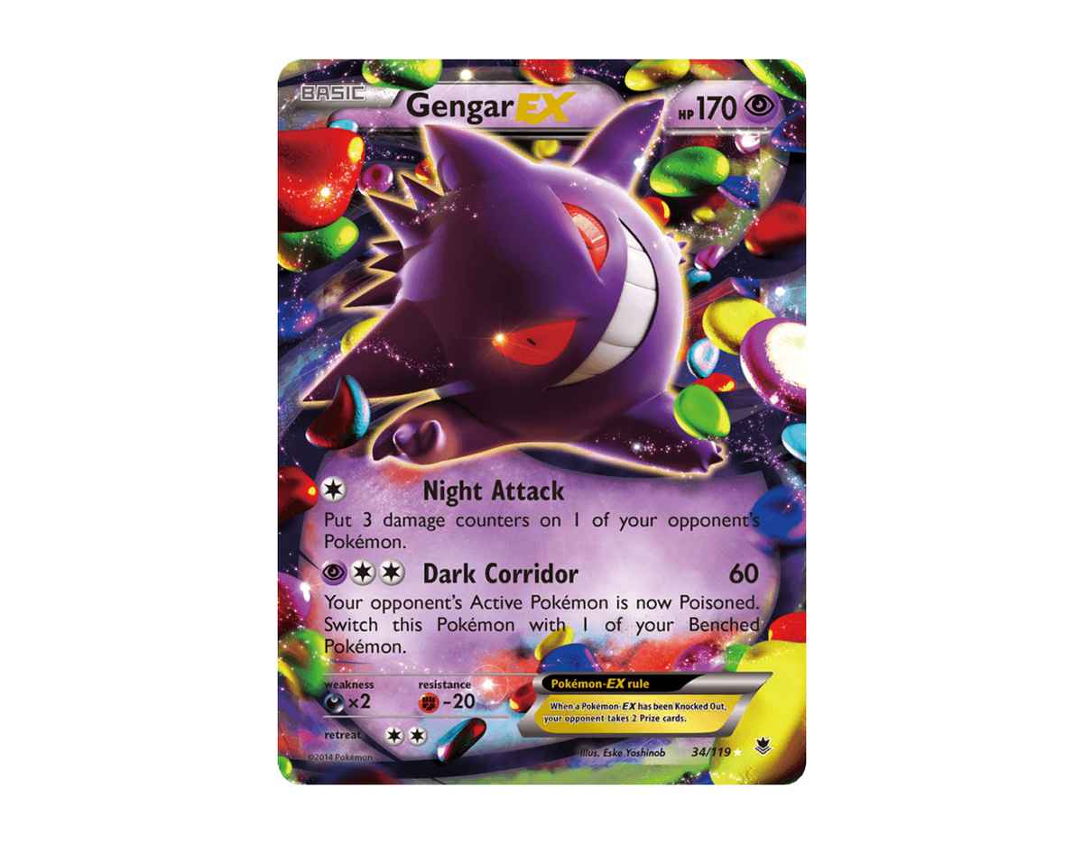 Gengar EX PF 34/119 (Phantom Forces)
