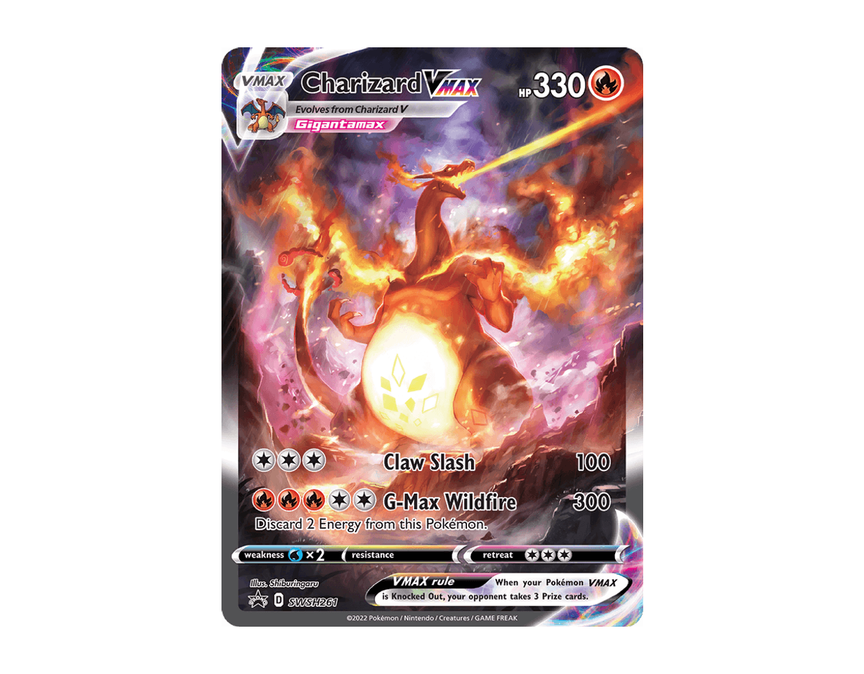 Charizard VMAX SBSP SWSH261/307 (SWSH Black Star Promos)