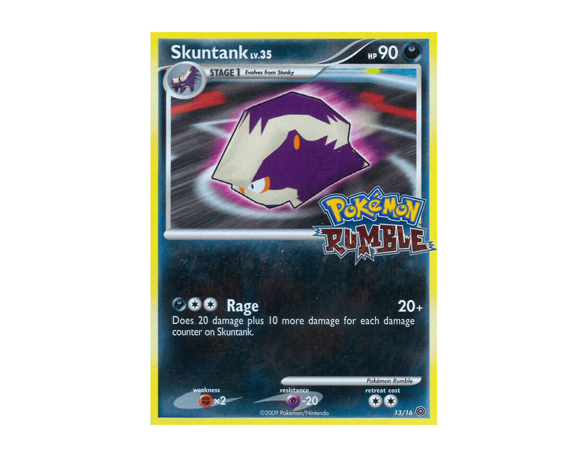 Skuntank PR 13/16 (Pokémon Rumble)
