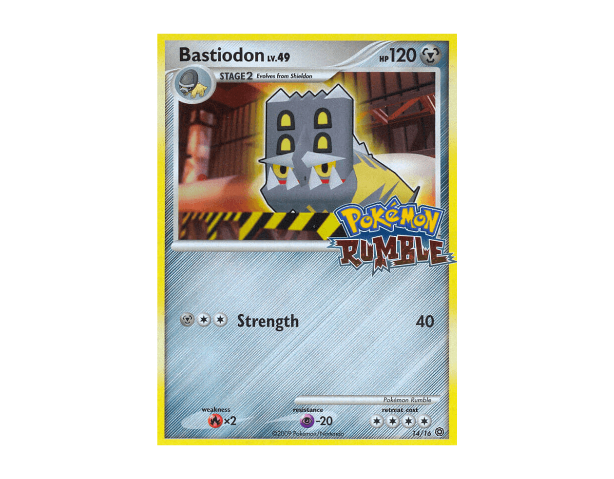 Bastiodon PR 14/16 (Pokémon Rumble)