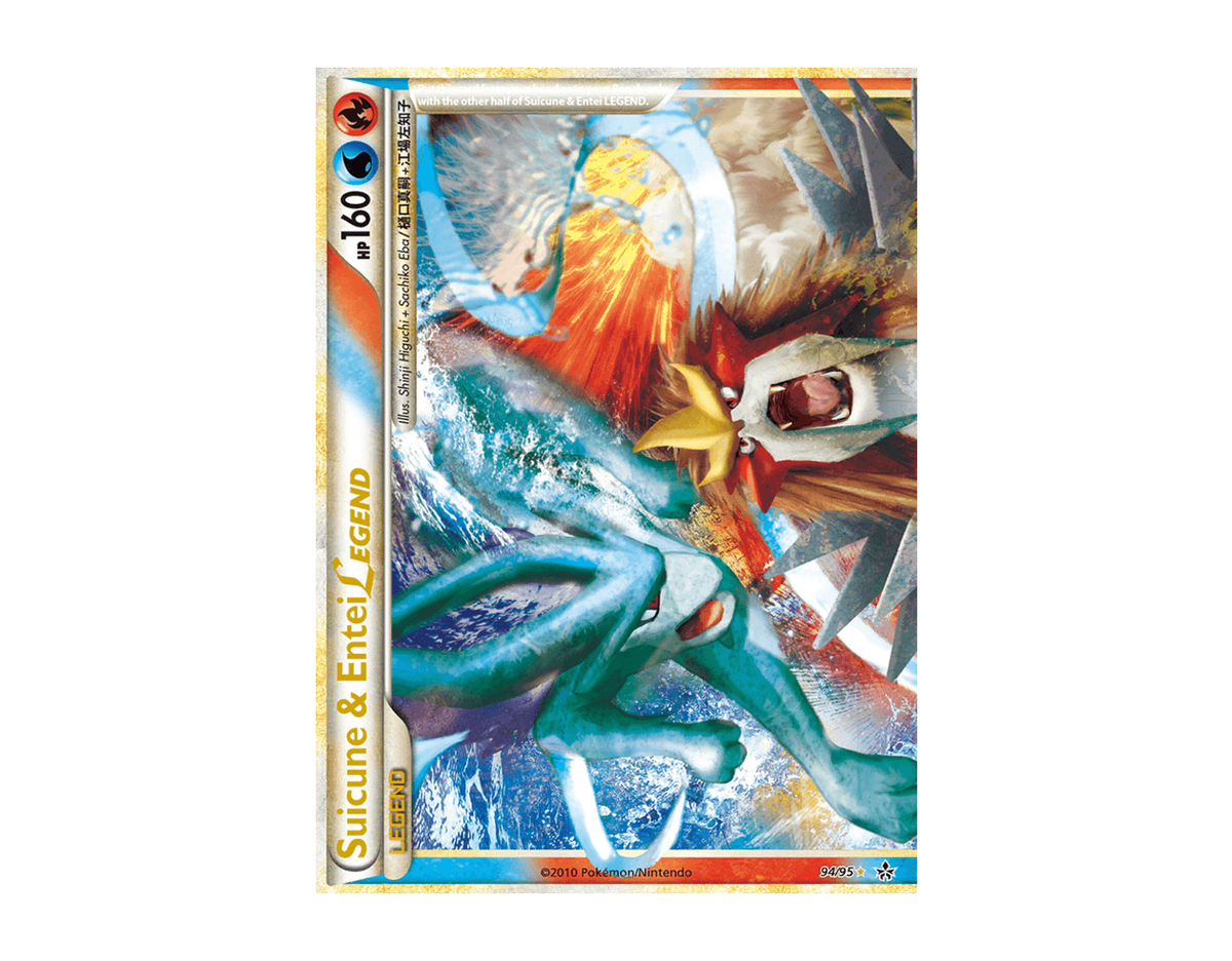 Suicune & Entei LEGEND UN 94/95 (Unleashed)