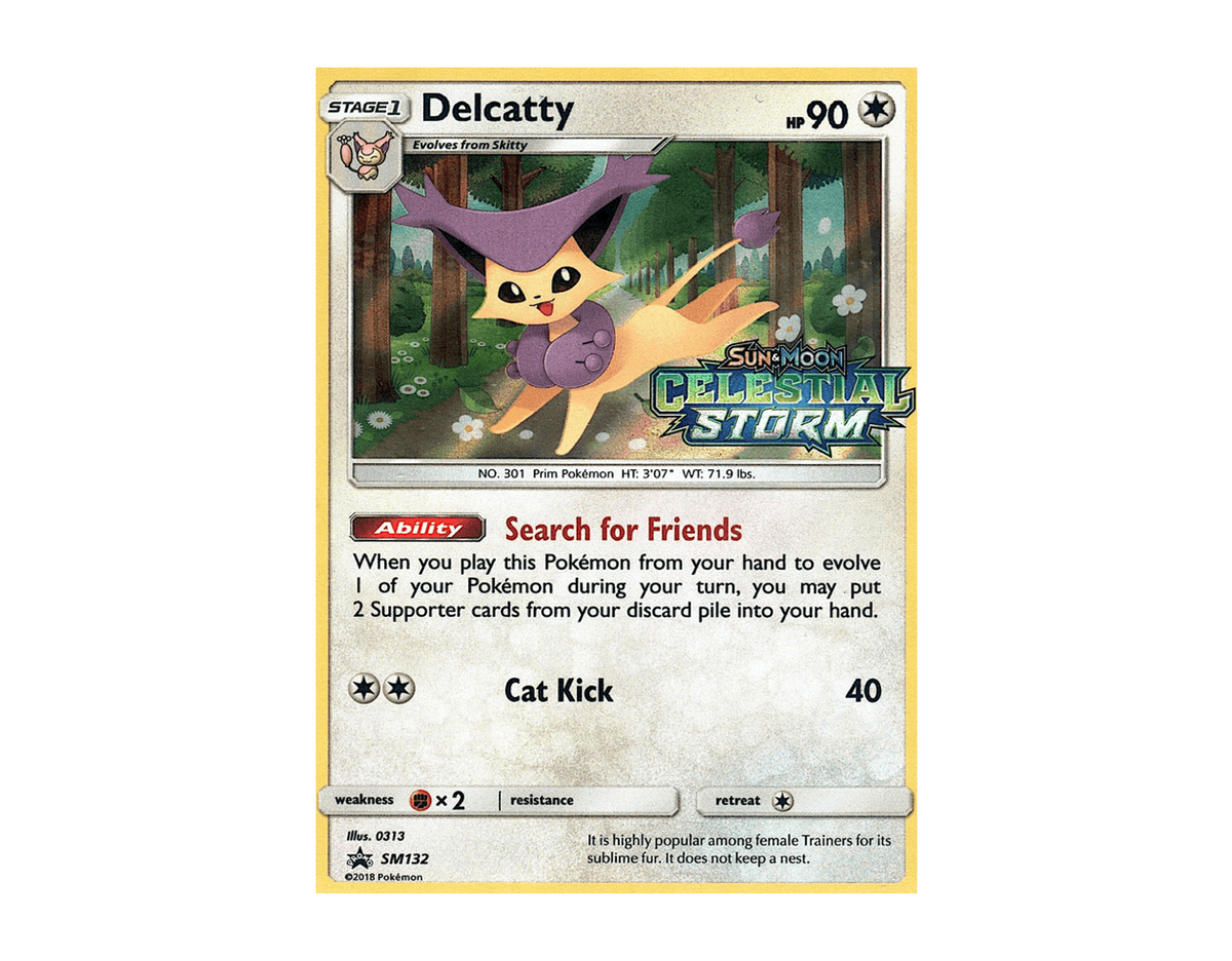 Delcatty SBSP SM132/248 (SM Black Star Promos)