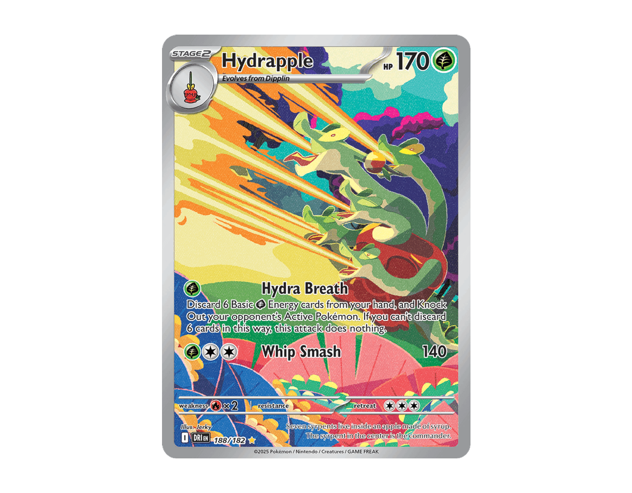 Hydrapple DR 188/182 (Destined Rivals)