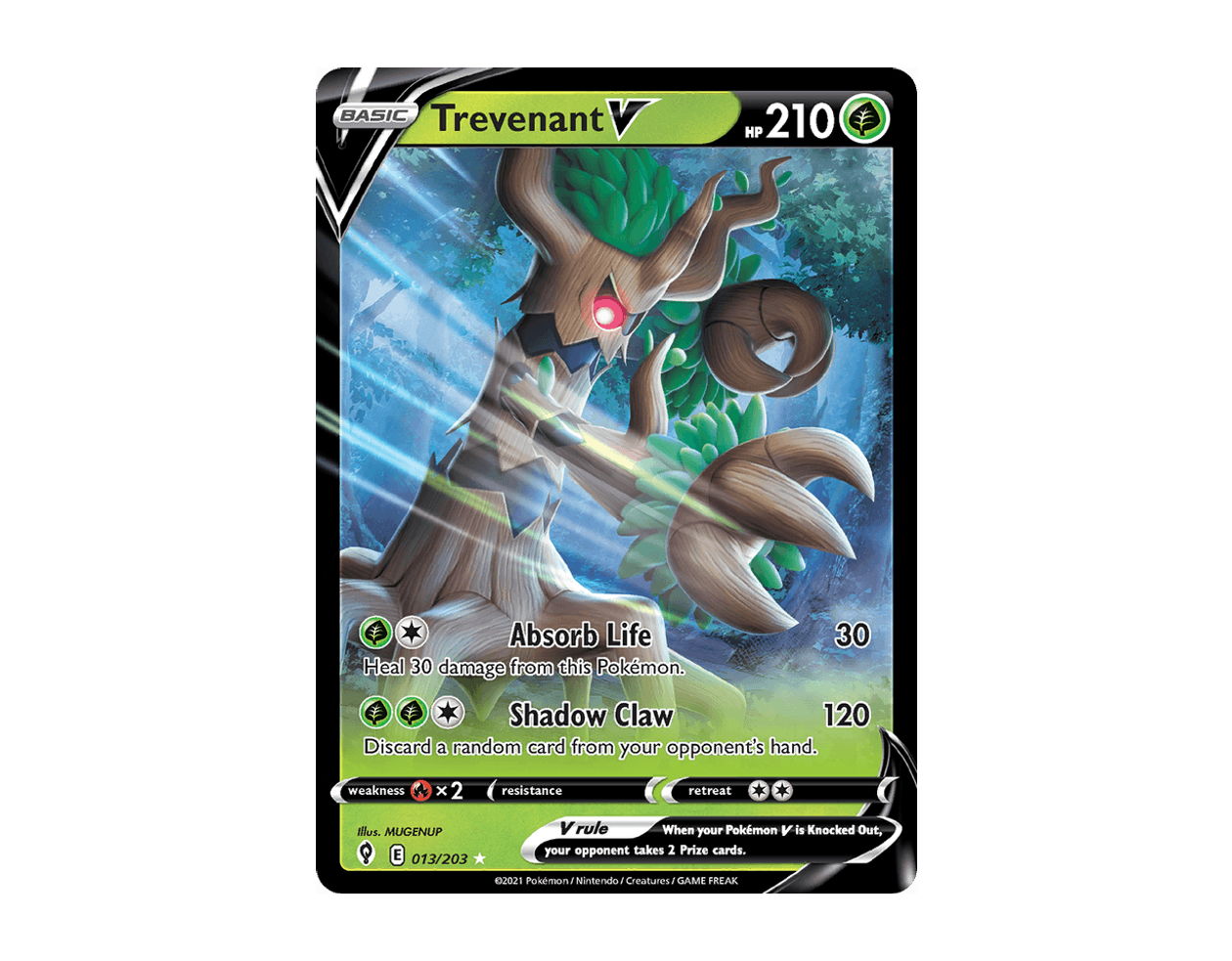 Trevenant V ES 13/203 (Evolving Skies)