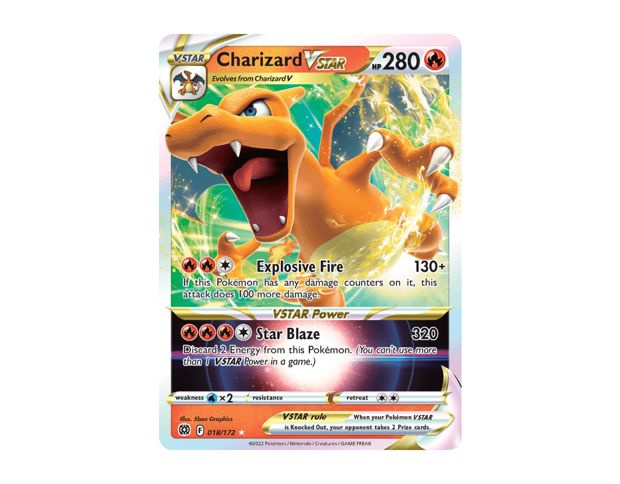 Charizard VSTAR BS 018/172 (Brilliant Stars)